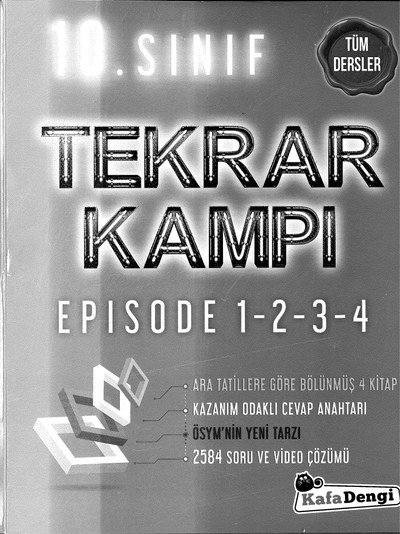 TÜM TEKRAR KAMPI EPISODE 1-2-3-4 Fenomen Fotokopi - YKS - KPSS - ALES