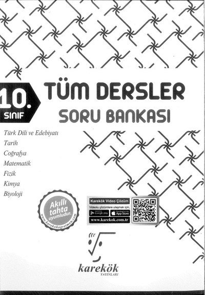 TÜM DERSLER SORU BANKASI Fenomen Fotokopi - YKS - KPSS - ALES