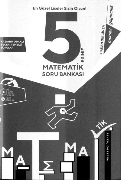 MATEMATİK SORU BANKASI Fenomen Fotokopi - YKS - KPSS - ALES