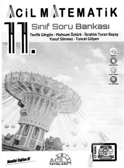 ACİL MATEMATİK SORU BANKASI Fenomen Fotokopi - YKS - KPSS - ALES