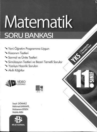 MATEMATİK SORU BANKASI Fenomen Fotokopi - YKS - KPSS - ALES