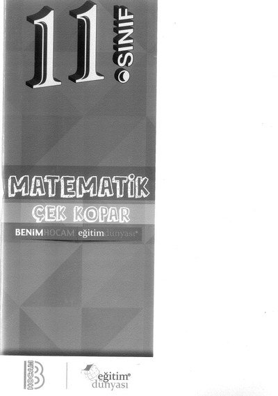 MATEMATİK ÇEK KOPAR Fenomen Fotokopi - YKS - KPSS - ALES