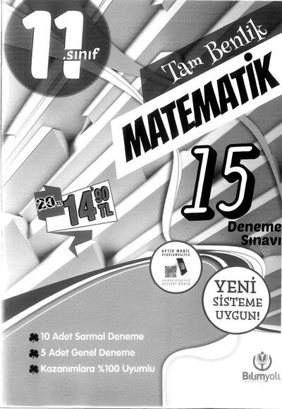 TAM BENLİK MATEMATİK 15 DENEME SINAVI
