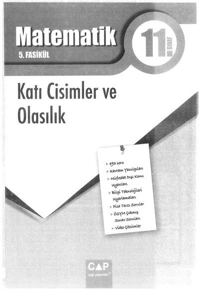 MATEMATİK 5. FASİKÜL KATI CİSİMLER VE OLASILIK