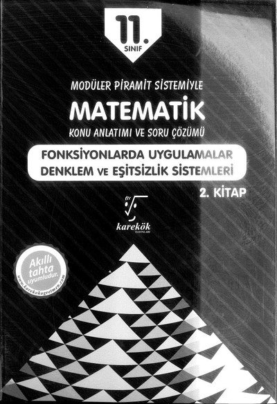 MATEMATİK KONU ANLATIMI VE SORU ÇÖZÜMÜ FONKSİYONLARDA UYGULAMALAR DENKLEM VE EŞİTSİZLİK SİSTEMLERİ