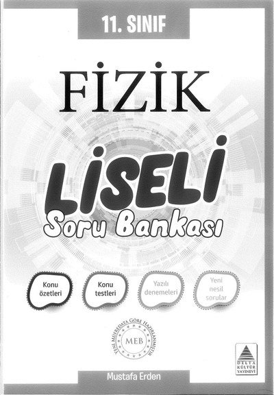 FİZİK LİSELİ SORU BANKASI Fenomen Fotokopi - YKS - KPSS - ALES