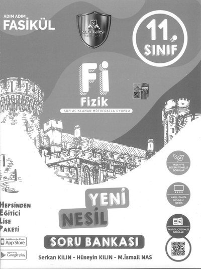 Fİ FİZİK YENİ NESİL SORU BANKASI ADIM ADIM FASİKÜL Fenomen Fotokopi - YKS - KPSS - ALES