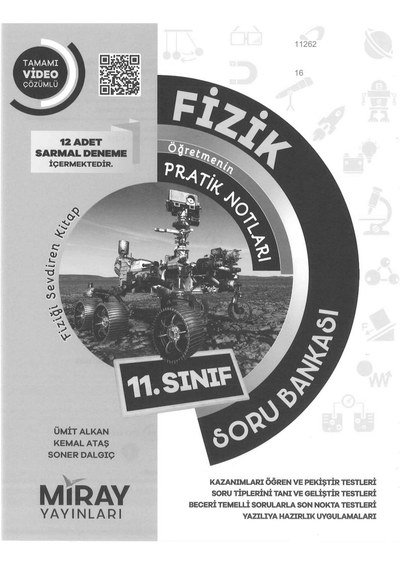 FİZİK ÖĞRETMENİN PRATİK NOTLARI SORU BANKASI Fenomen Fotokopi - YKS - KPSS - ALES