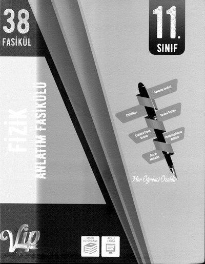FİZİK ANLATIM FASİKÜLÜ 38 FASİKÜL Fenomen Fotokopi - YKS - KPSS - ALES