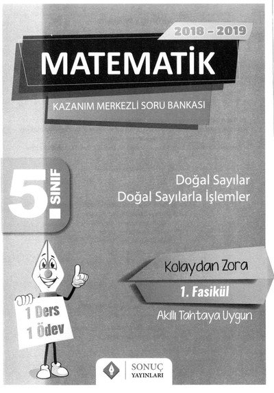 MATEMATİK KAZANIM MERKEZLİ SORU BANKASI Fenomen Fotokopi - YKS - KPSS - ALES
