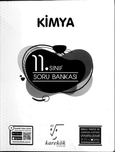 KİMYA SORU BANKASI Fenomen Fotokopi - YKS - KPSS - ALES