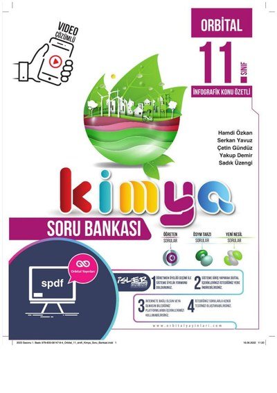 KİMYA SORU BANKASI Fenomen Fotokopi - YKS - KPSS - ALES