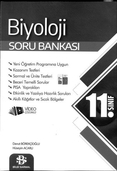 BİYOLOJİ SORU BANKASI Fenomen Fotokopi - YKS - KPSS - ALES