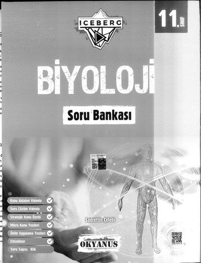 BİYOLOJİ SORU BANKASI ICEBERG