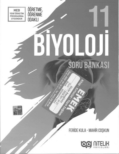 BİYOLOJİ SORU BANKASI Fenomen Fotokopi - YKS - KPSS - ALES