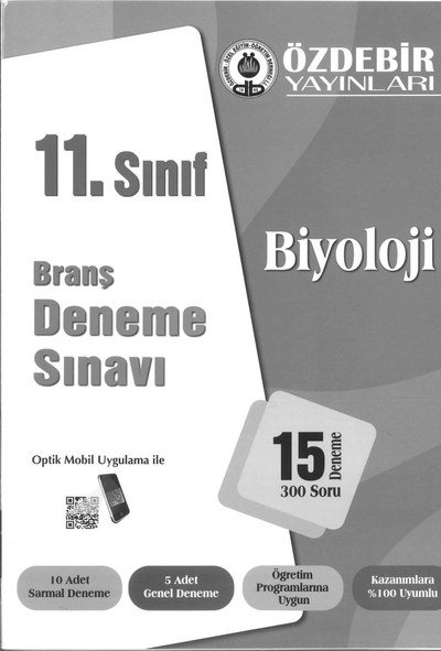BRANŞ DENEME SINAVI 15 DENEME 300 SORU Fenomen Fotokopi - YKS - KPSS - ALES