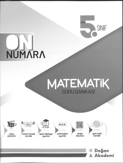 ON NUMARA MATEMATİK SORU BANKASI Fenomen Fotokopi - YKS - KPSS - ALES