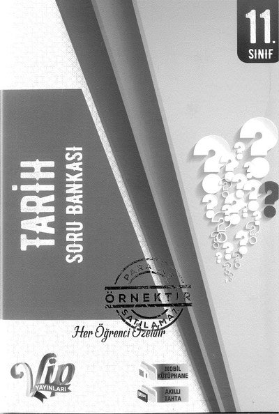 TARİH SORU BANKASI Fenomen Fotokopi - YKS - KPSS - ALES