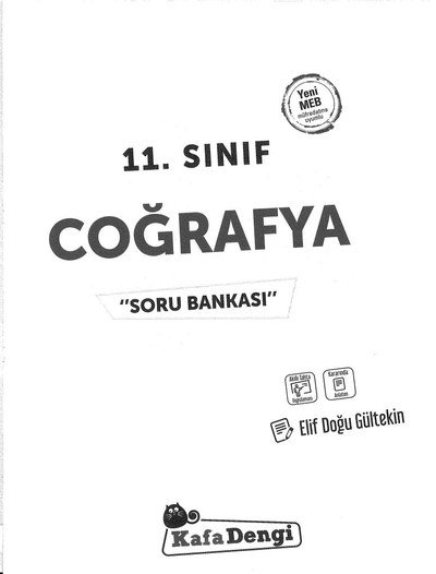 COĞRAFYA SORU BANKASI Fenomen Fotokopi - YKS - KPSS - ALES