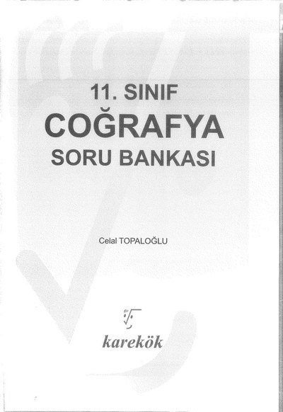 COĞRAFYA SORU BANKASI Fenomen Fotokopi - YKS - KPSS - ALES