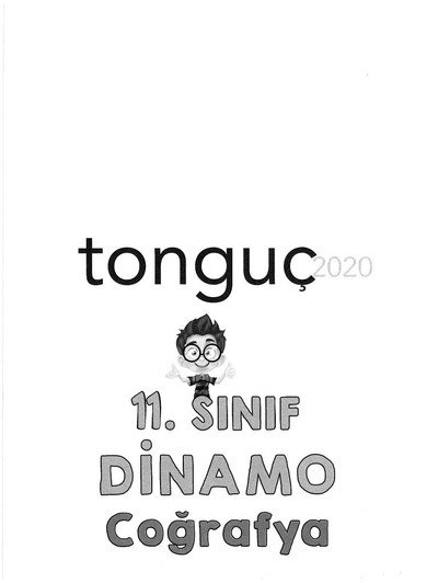 DİNAMO COĞRAFYA SORU BANKASI Fenomen Fotokopi - YKS - KPSS - ALES
