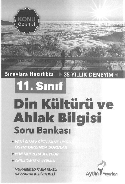 DİN KÜLTÜRÜ VE AHLAK BİLGİSİ SORU BANKASI Fenomen Fotokopi - YKS - KPSS - ALES