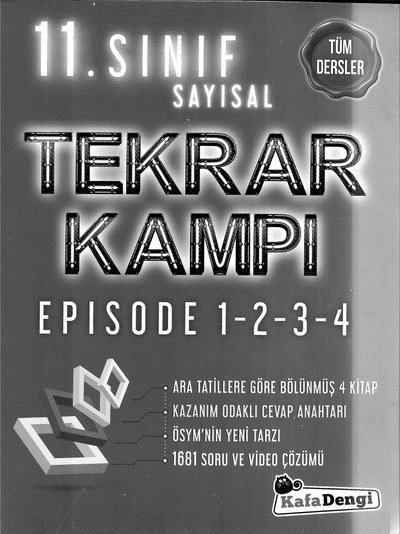 SAYISAL TEKRAR KAMPI EPISODE 1-2-3-4 Fenomen Fotokopi - YKS - KPSS - ALES