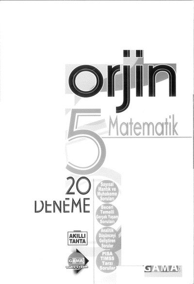 ORJİN MATEMATİK Fenomen Fotokopi - YKS - KPSS - ALES