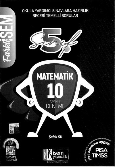 MATEMATİK 10 FASİKÜL DENEME Fenomen Fotokopi - YKS - KPSS - ALES