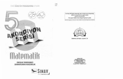 AKORDİYON SERİSİ MATEMATİK Fenomen Fotokopi - YKS - KPSS - ALES