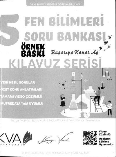 FEN BİLİMLERİ SORU BANKASI Fenomen Fotokopi - YKS - KPSS - ALES