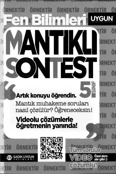 FEN BİLİMLERİ MANTIKLI SON TEST Fenomen Fotokopi - YKS - KPSS - ALES