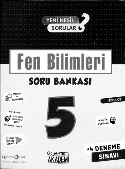 FEN BİLİMLERİ SORU BANKASI Fenomen Fotokopi - YKS - KPSS - ALES