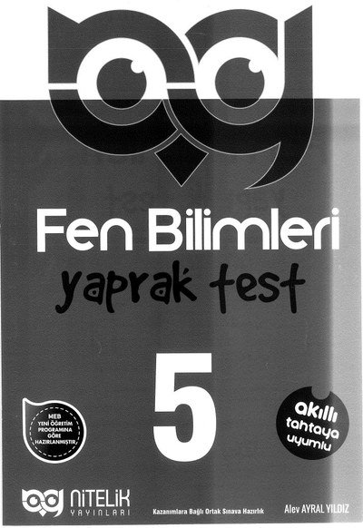 FEN BİLİMLERİ TEST Fenomen Fotokopi - YKS - KPSS - ALES