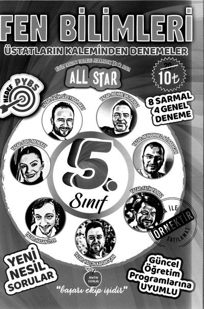FEN BİLİMLERİ ÜSTATLARIN KALEMİNDEN DENEMELER Fenomen Fotokopi - YKS - KPSS - ALES