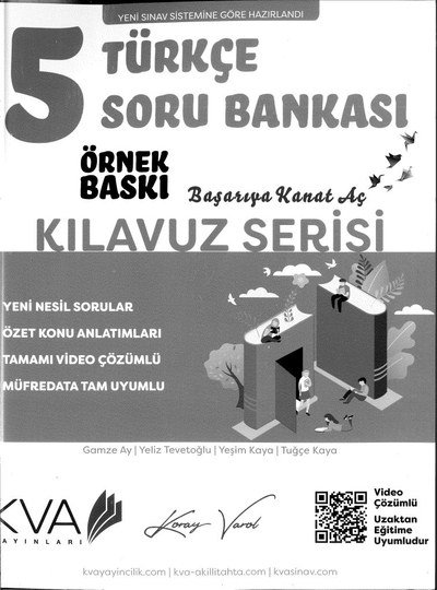 TÜRKÇE SORU BANKASI KILAVUZ SERİSİ