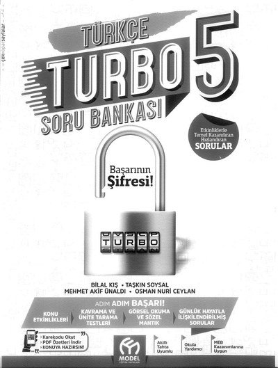 TÜRKÇE TURBO SORU BANKASI Fenomen Fotokopi - YKS - KPSS - ALES