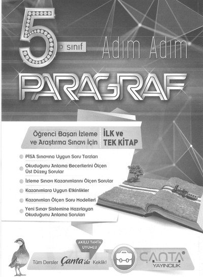 ADIM ADIM PARAGRAF Fenomen Fotokopi - YKS - KPSS - ALES