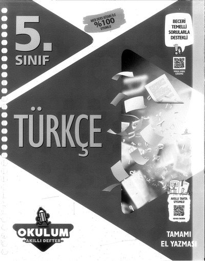 TÜRKÇE OKULUM AKILLI DEFTER