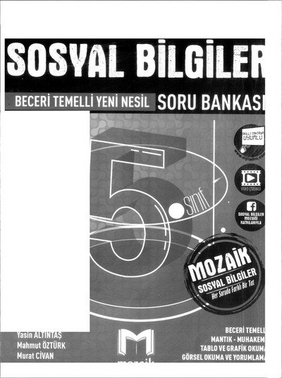 SOSYAL BİLGİLER YENİ NESİL SORU BANKASI