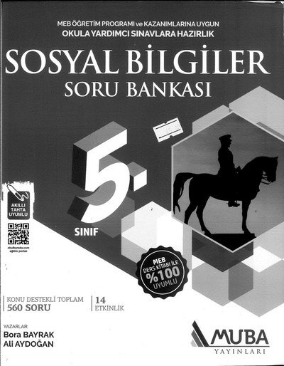 SOSYAL BİLGİLER SORU BANKASI Fenomen Fotokopi - YKS - KPSS - ALES