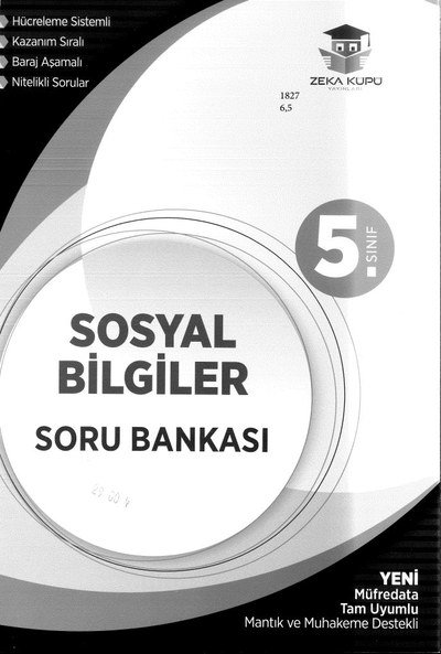 SOSYAL BİLGİLER SORU BANKASI Fenomen Fotokopi - YKS - KPSS - ALES
