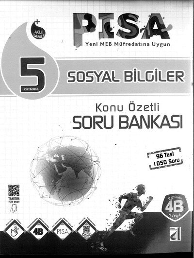 SOSYAL BİLGİLER KONU ÖZETLİ SORU BANKASI Fenomen Fotokopi - YKS - KPSS - ALES
