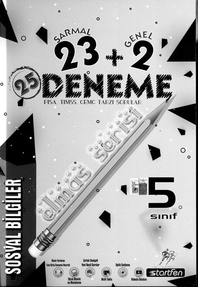 25 DENEME ELMAS SERİSİ SOSYAL BİLGİLER Fenomen Fotokopi - YKS - KPSS - ALES