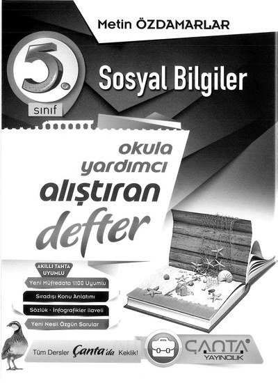SOSYAL BİLGİLER OKULA ALIŞTIRAN DEFTER Fenomen Fotokopi - YKS - KPSS - ALES