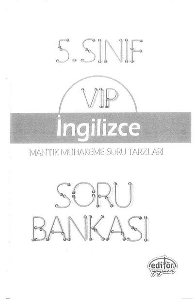 VIP İNGİLİZCE SORU BANKASI Fenomen Fotokopi - YKS - KPSS - ALES