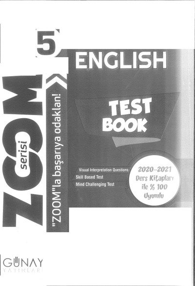 ENGLISH TEST BOOK Fenomen Fotokopi - YKS - KPSS - ALES