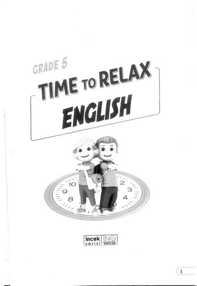 TIME TO RELAX ENGLISH Fenomen Fotokopi - YKS - KPSS - ALES