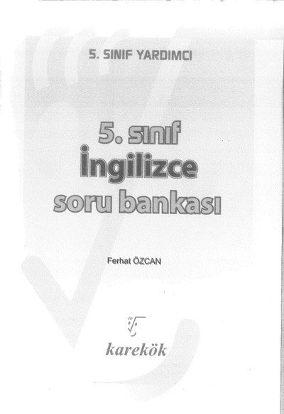 İNGİLİZCE SORU BANKASI Fenomen Fotokopi - YKS - KPSS - ALES
