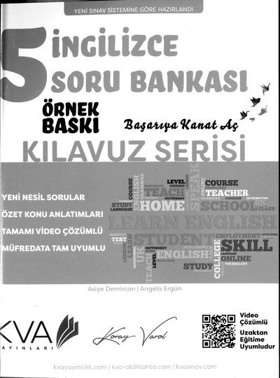İNGİLİZCESORU BANKASI KILAVUZ SERİSİ